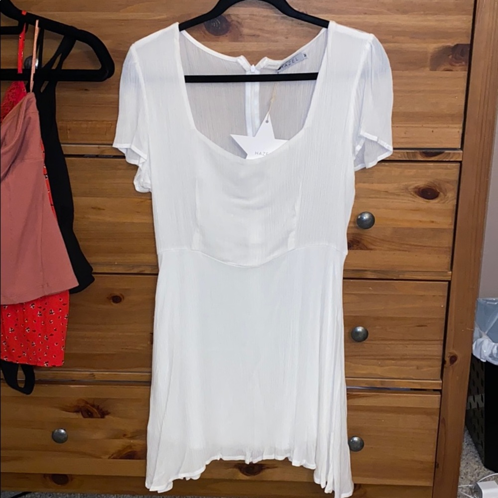 White dress